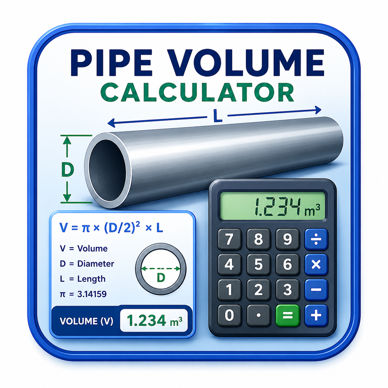 Pipe Volume Calculator