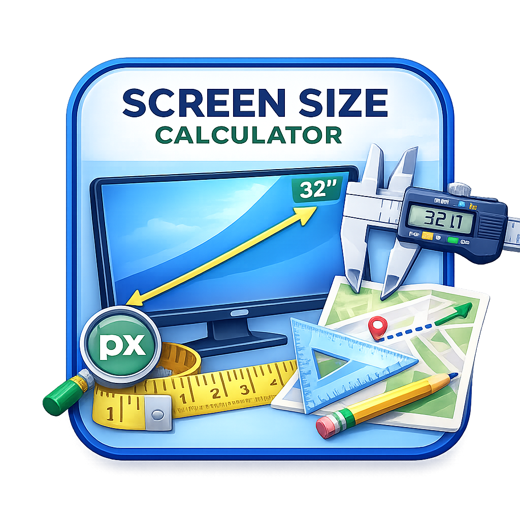 Screen Size Calculator